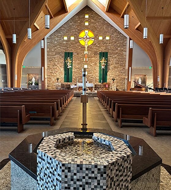 St. Thomas Aquinas Indianola worship space